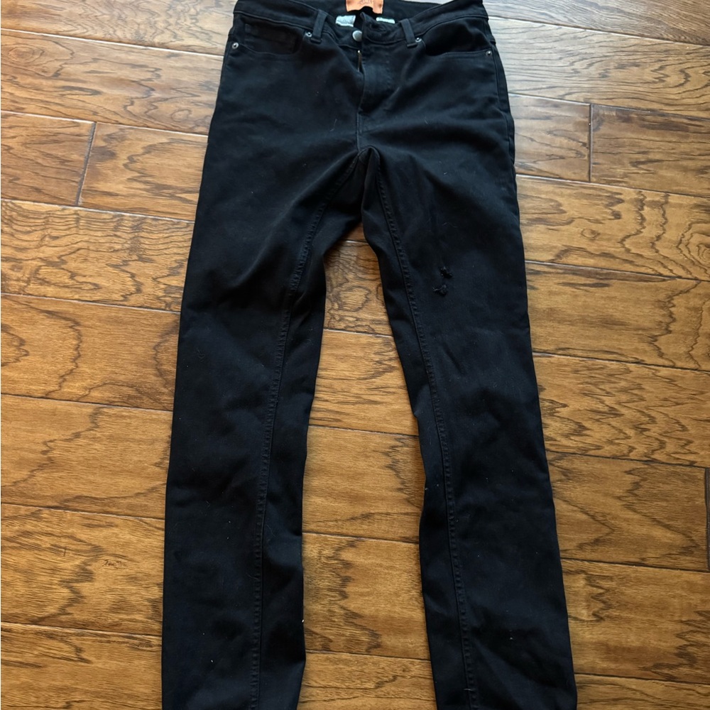 Men's Boulder Classic Black Straight Jeans